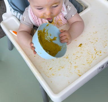 Quick and easy chicken lentil puree