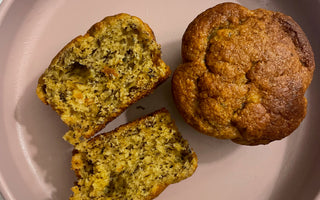 High Protein Banana Bread Muffins