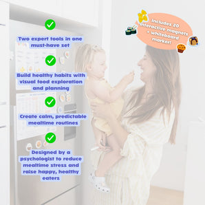 First 100 Foods Tracker & Weekly Meal Planner Set