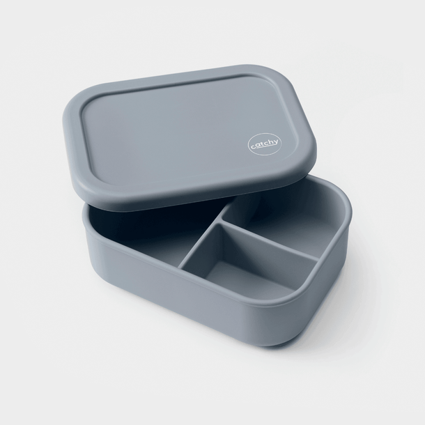 3 Compartment Silicone Lunch Box - Catchy