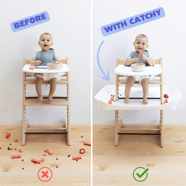 CATCHY - The food and mess catcher for high chairs - Catchy