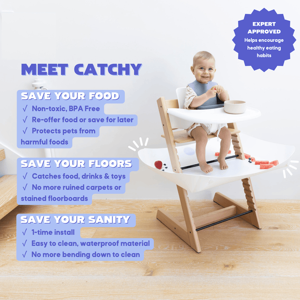 CATCHY - The food and mess catcher for high chairs - Catchy